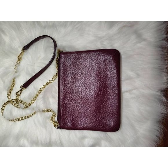 Lodis Leather Crossbody With Chain Strap - Picture 2 of 6